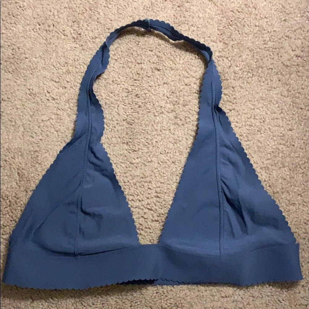Halter top unlined bra